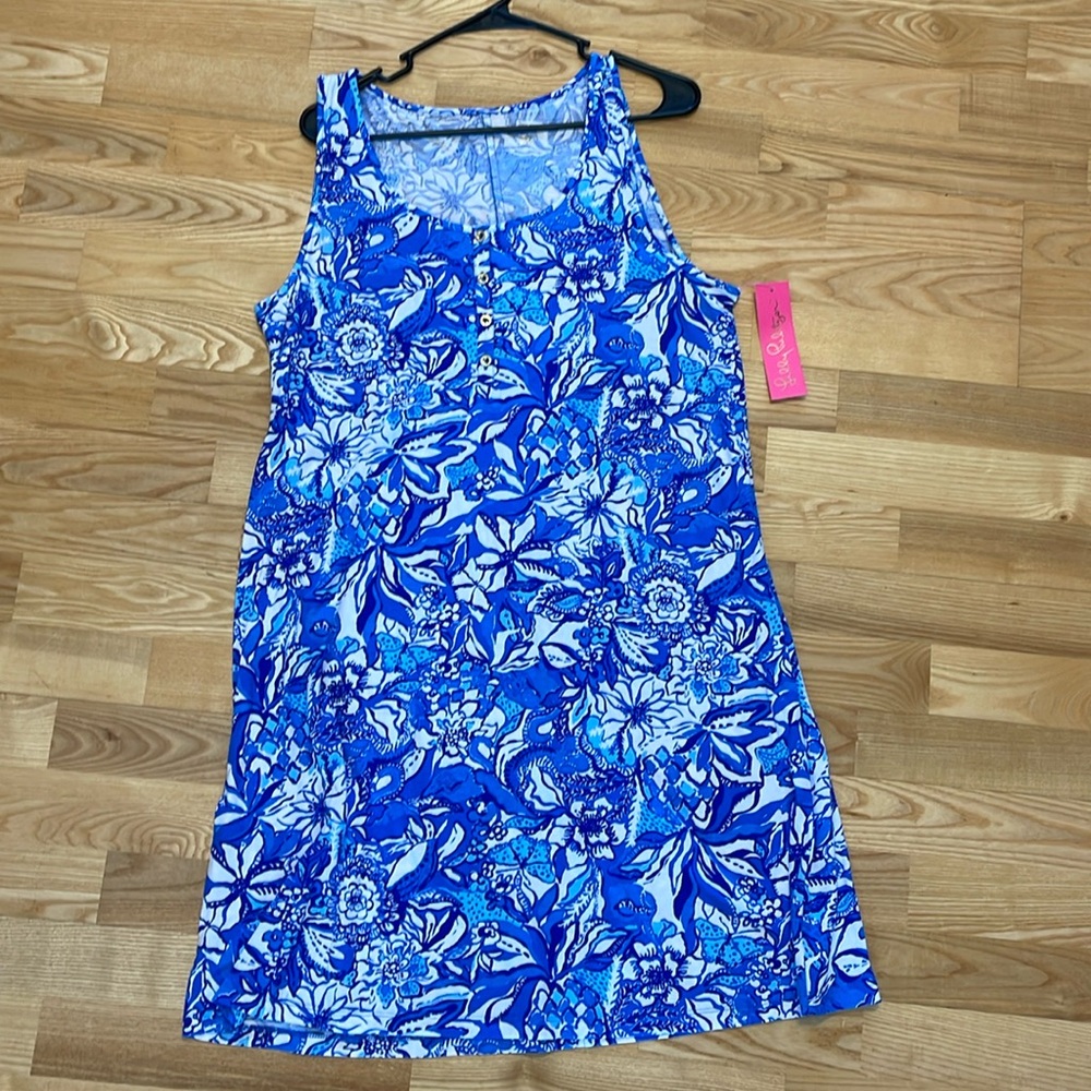 Lilly Pulitzer Lela Henley Tank Dress
